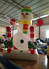 Εξατομικευμένα Χριστουγεννιάτικα Φουσκωτά Διακοσμητικά Χριστουγέννων Χιονάνθρωπος 3,5 Χ 2,5 Χ 4μ