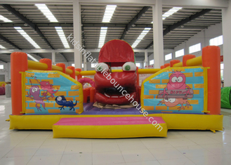 Big Mouth Monster Design Party City Bounce House Funny Inflatable Moon Bounce CE φουσκωτό άλμα