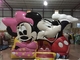 Κλασικό κινούμενα σχέδια της Disney μίκι φουσκωτό jump house διασκεδαστικό PVC φουσκωτό mickey castle bouncy εμπορική φουσκωτή αναπήδηση