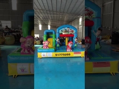 Καρτούν με θέμα PVC 4x3m φουσκωτά Combos Baby Jump φουσκωτό Bouncy Castle