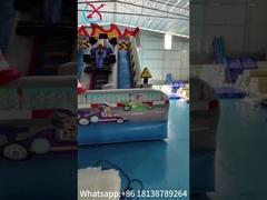 Ψηφιακή εκτύπωση πυρόσβεση Εμπορική φουσκωτή διαφάνεια ανοικτή τροχιά αγωνιστικό αυτοκίνητο φουσκωτή διαφάνεια Porter