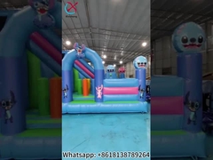 Πνευματώδης Combos Stitch Πνευματώδης Bouncy House με διαφάνεια