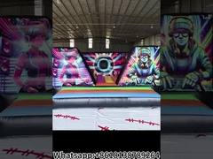 Φουσκωτή Ντίσκο Χορεύοντας πηδώντας Φουσκωτός Κάστρος Φουσκωτός Φουσκωτής