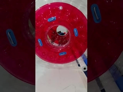 Φουσκωτό παιχνίδι με μπάλα Zorb για εξωτερικούς χώρους με κυλινδρικό σωλήνα