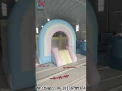 Κουτάκι με σλάιντ συνδυασμός ουράνιο τόξο εσωτερικό φουσκωτό με σλάιντ