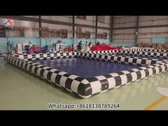 Προβολή Κατασκευαστή PVC Giant Double Pool Inflatables Πισίνα για υπαίθρια επίδειξη