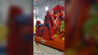 Διασκέδαση με διαφάνειες Avengers Bounce House