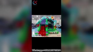 Dinosaur Bounce House Slide Fun για παιδιά