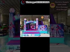Εμπορική φουσκωτή τσουλήθρα Jumping Castle για πάρτι