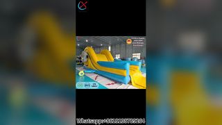 Custom Minion Inflatable Slide for Commercial Rental