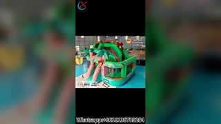 Jungle Adventure Φουσκωτό Σπιτάκι αναπήδησης με τσουλήθρα