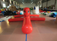 Νερό Inflatables 5 X 1m, αεροστεγές χτύπημα παιδιών κινούμενων σχεδίων σφραγίδων γουνών κλόουν εμποδίων λούνα παρκ - επάνω συγκεντρώστε τα παιχνίδια