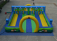 Φουσκωτό αθλητικό παιχνίδι αγώνων αγώνων πολύχρωμο Φουσκωτό γήπεδο για παιδιά κάτω των 12 ετών
