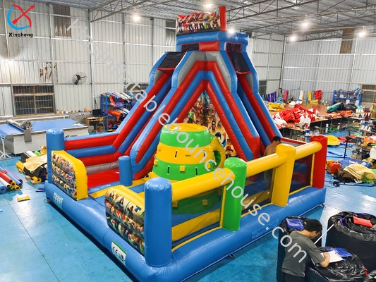 Πυροβόλο LEGO Bouncy House με Slide Combo Πυροβόλο Caslte