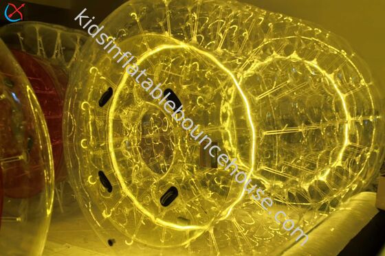 Φωτιστικό LED εργοστασίου PVC Roller Tube Roller Ball Game Φουσκωτό Body Zorb Ball